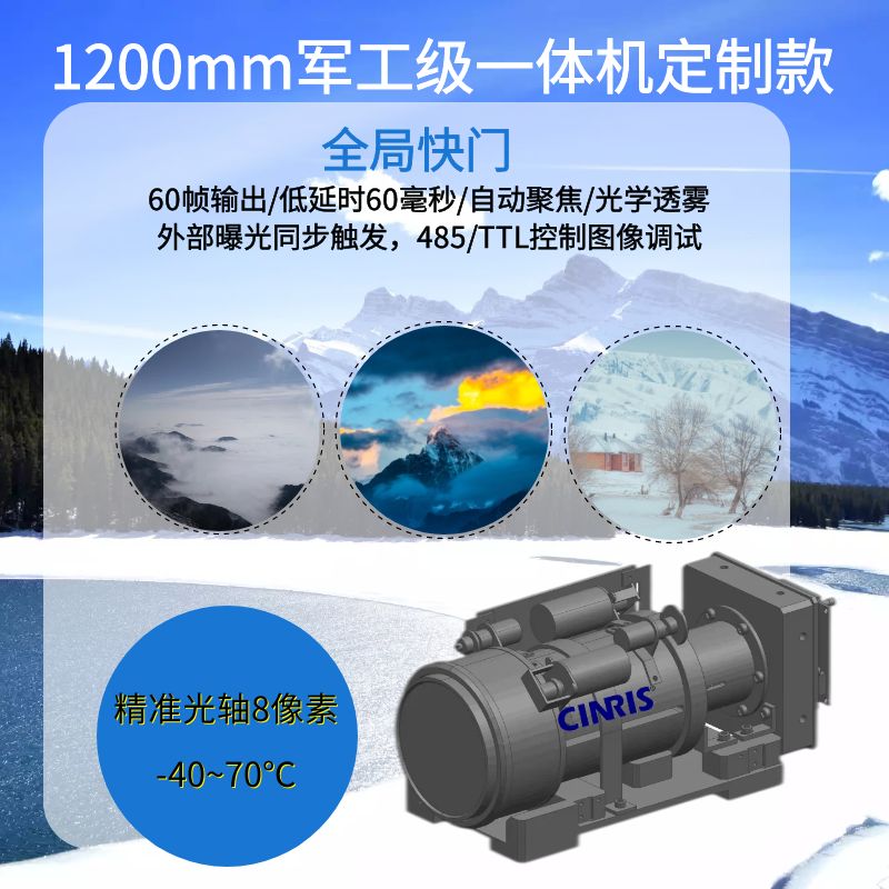 1200mm全局快門軍工一體機(jī)